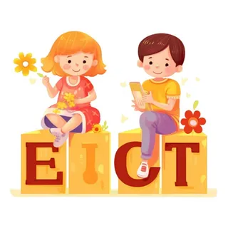 儿童英文字母免抠