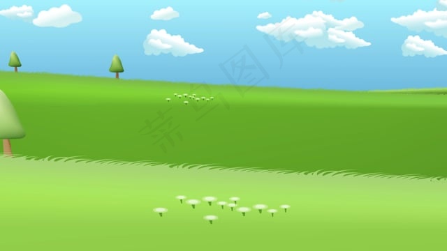 景观, 草, 天空, 草地, 夏天, 原野, 春天, 国家