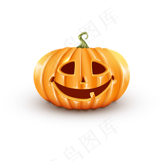 万圣节南瓜灯恐怖卡通