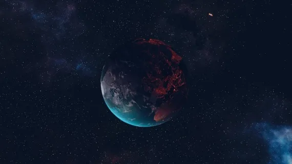 元宇宙世界风景背景墙 元宇宙世界风景背景墙
