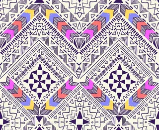 民族特色花纹背景大图