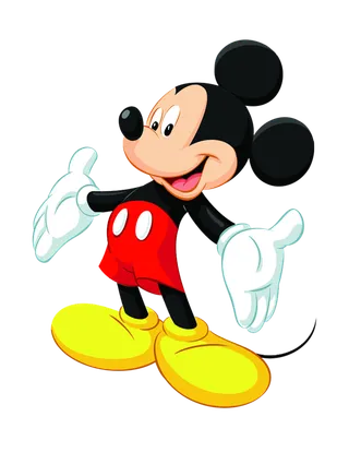 米老鼠摆手卡通素材