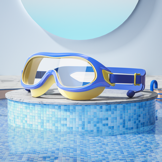 夏季游泳池背景