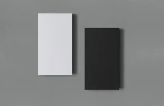 名片样机设计素材