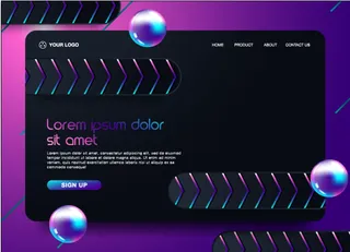 网页设计网页摸版素材