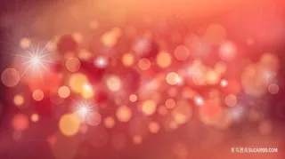 梦幻红色渐变炫光光斑背景