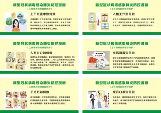 新型冠状病毒感染肺炎防控漫画