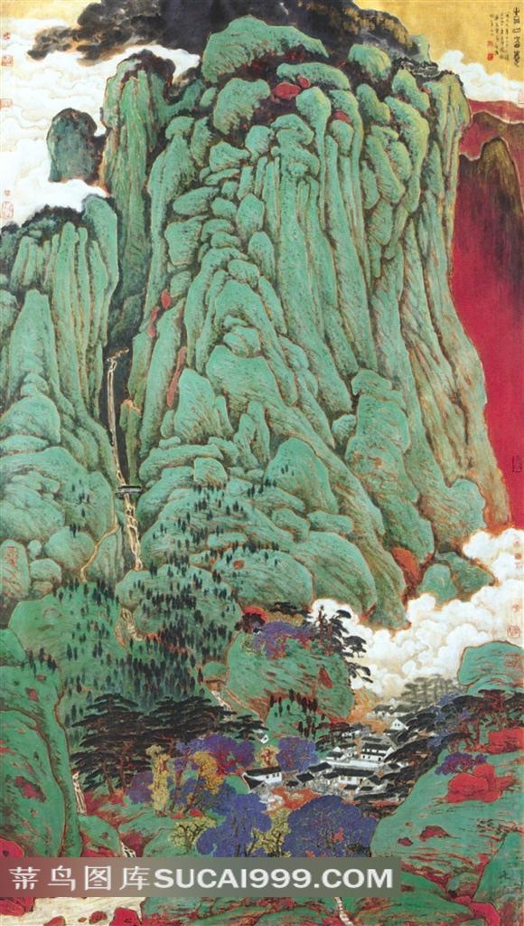 创意山水风景艺术图片