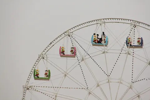 浪漫摩天轮摄影 浪漫摩天轮摄影