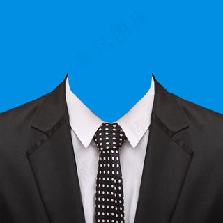 西装模板  男生西装 寸照模板 西装 证件照 西服 免抠