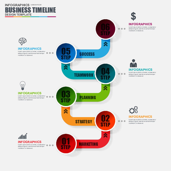 ppt素材3d数据图表模板可视化图形统计标签矢量图标模型ai源文件