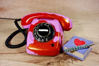 拨号座机电话图片