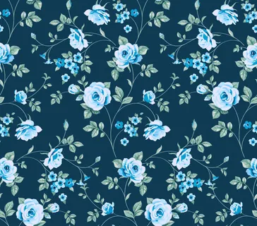 花卉唯美手绘花朵面料纹理手机壳布料面料印花服装矢量图案素材