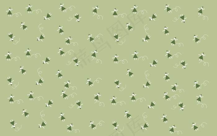 清新中式小碎花