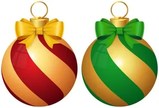 圣诞球小玩意免抠