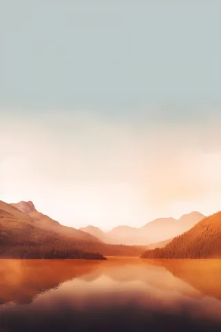 空灵山脉云间背景