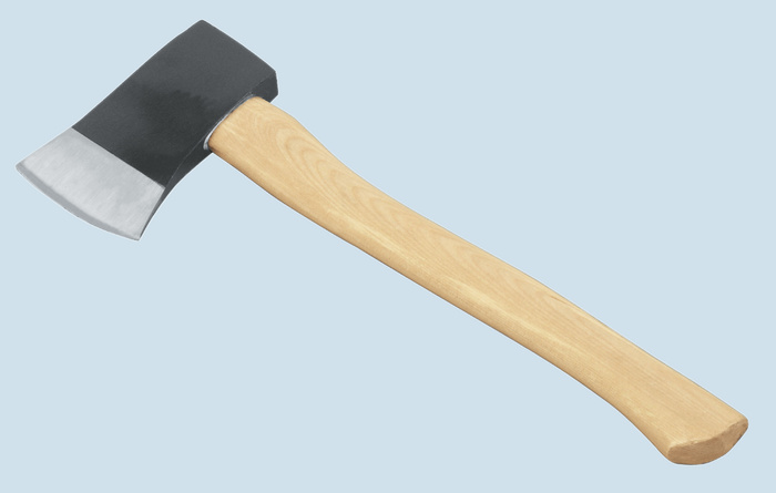 免抠米白色斧头图片