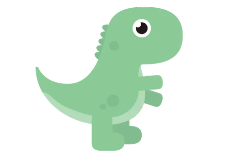 特别小的卡通恐龙