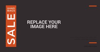 设计英文广告销售横幅素材