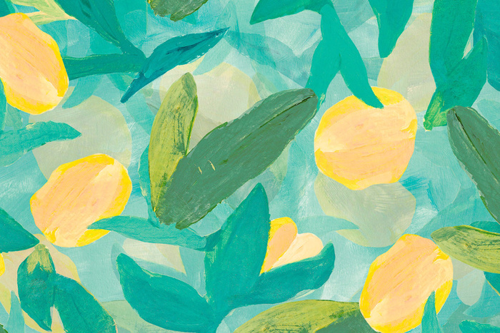 年会 白的 绿色 海报 背景 黄色