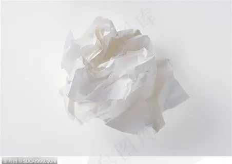 办公用品-白色纸团 办公用品-白色纸团