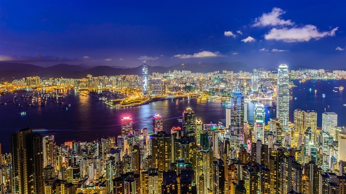 精美欧洲夜景城市素材图片