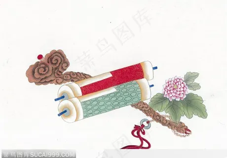 工笔画如意花图 工笔画如意花图