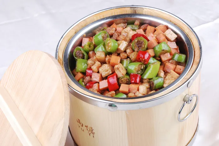 川菜湘菜高清菜谱 乡村木桶饭