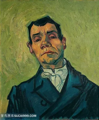 梵高人物肖像油画图片