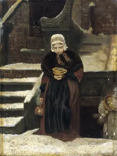 八月人物油画装饰画 八月人物油画装饰画