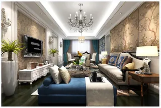 简欧客厅图片