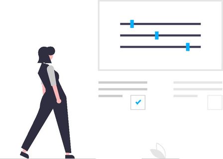 2.5d任务进度插画小图标素材