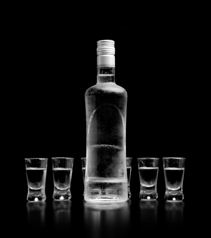 国外的洋酒和酒杯