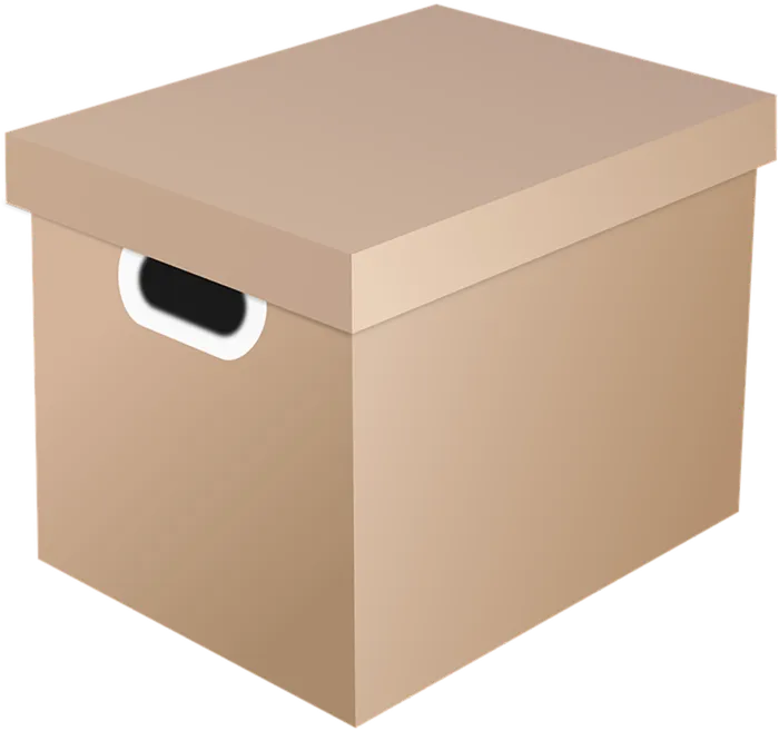 收纳箱纸箱素材