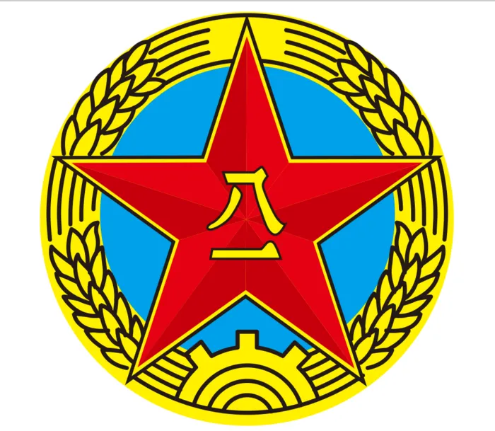 矢量军徽八一cdr矢量模版下载
