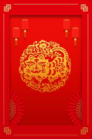 新年春节喜庆摄影楼背景图设计素材