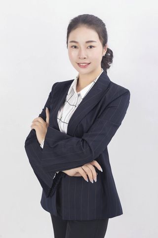 黑色女销售职业装