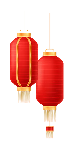 春节灯笼免扣素材②