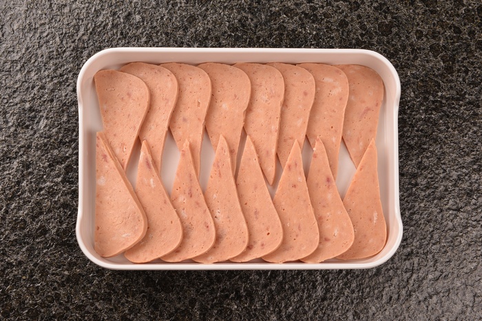 火锅菜品配菜午餐肉