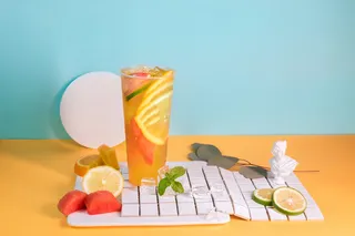 奶茶店水果茶饮品特饮高清图招牌水果茶