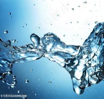 喷洒的水花水纹高清图