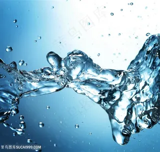 喷洒的水花水纹高清图