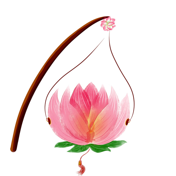 中秋节荷花素材