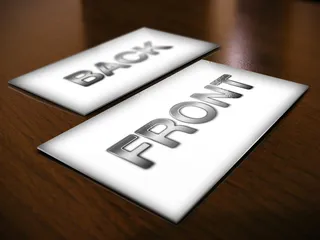 名片样机设计素材