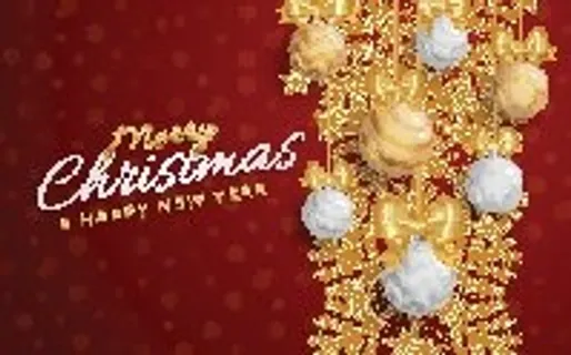 圣诞节圣诞树圣诞老人闪亮装饰电商促销折扣海报