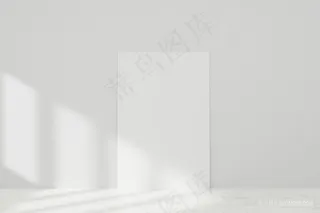 白色光感墙面图片