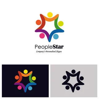 图标标识标志立体几何图形企业商标VI品牌LOGO设计模板AI矢量素材