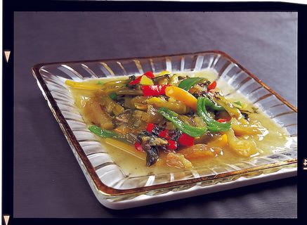 CXC04710酸菜烧蹄筋48