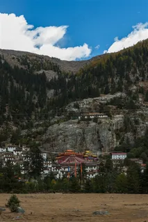 川西稻城哲蚌寺景观