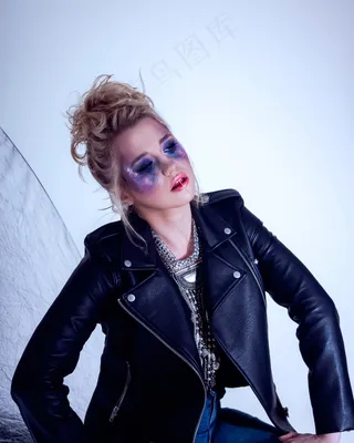 朋克风个性写真图片